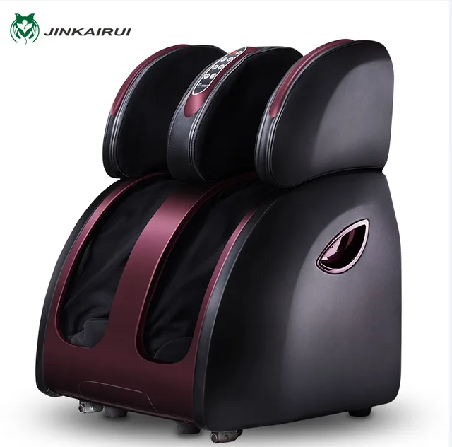 Jinkairui Electric Knee Foot Massager Airbags Heat Leg Calf Shiatsu