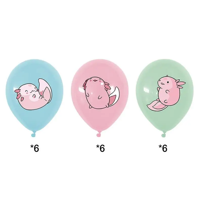 Рисунок 3 - Axolotl тематические украшения для дня рождения