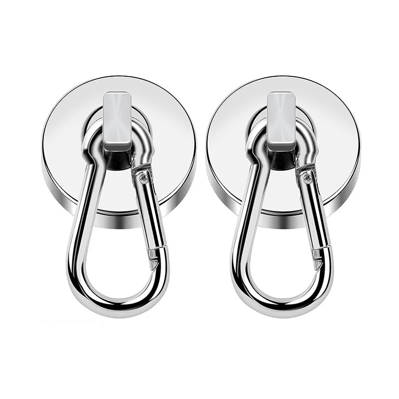 177184-717e1c.jpg Sa733bc1f1d74438ab7857749decc033da Magnetic Hooks Strong Heavy Duty Neodymium Magnet Hooks With Swivel Carabiner Hook For Refrigerator 1pcs Magnetic Materials Mallzona