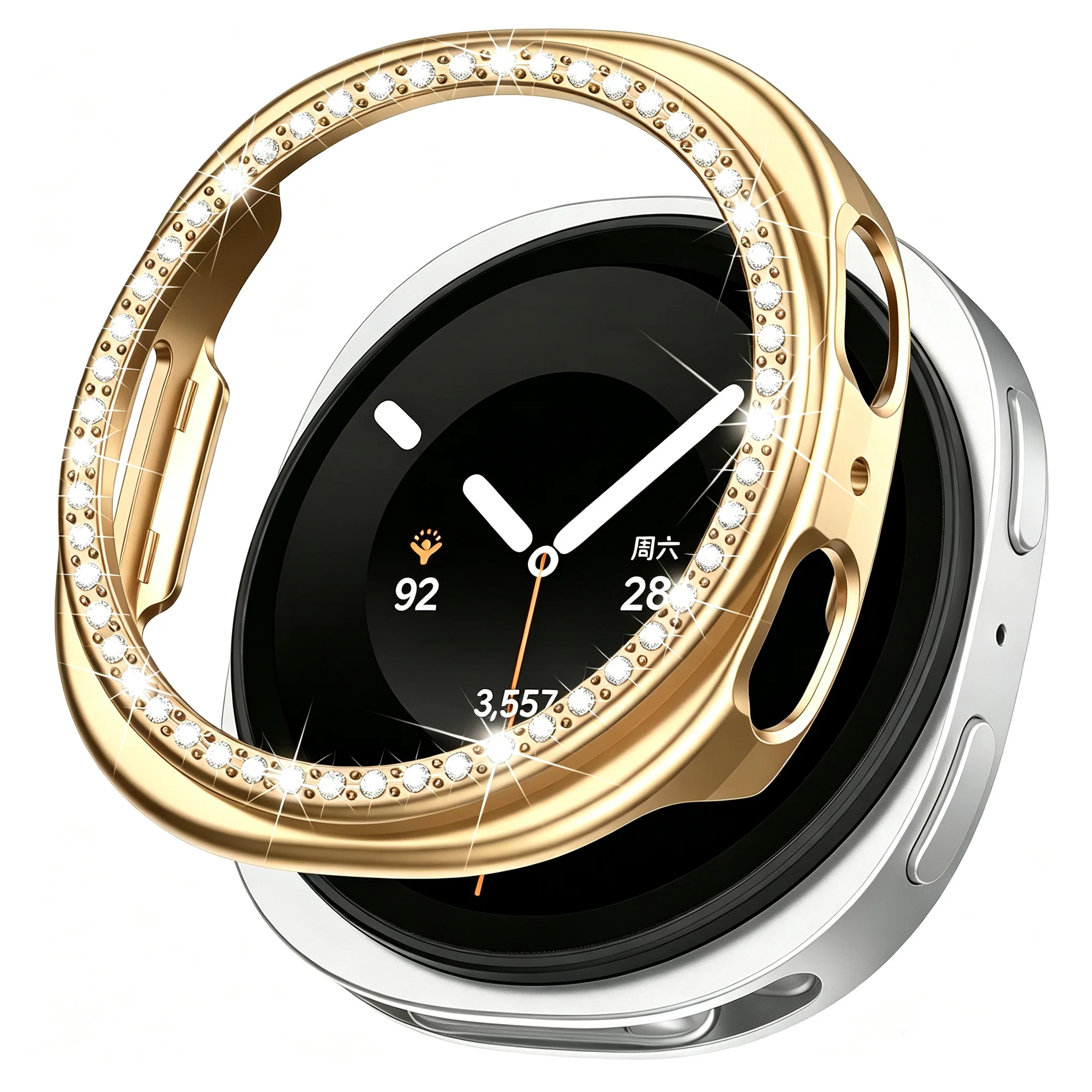 Elegant Diamond Protective Bumper Shell