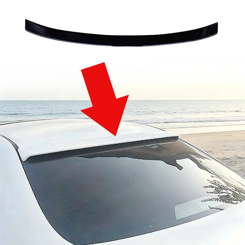Spoiler Posteriore per Tetto per Toyota Corolla 2006‑2013, Kit Carrozzeria Esterna per Auto, Spoiler per Finestrino Posteriore, Accessorio per Modifica Auto - immagine 2