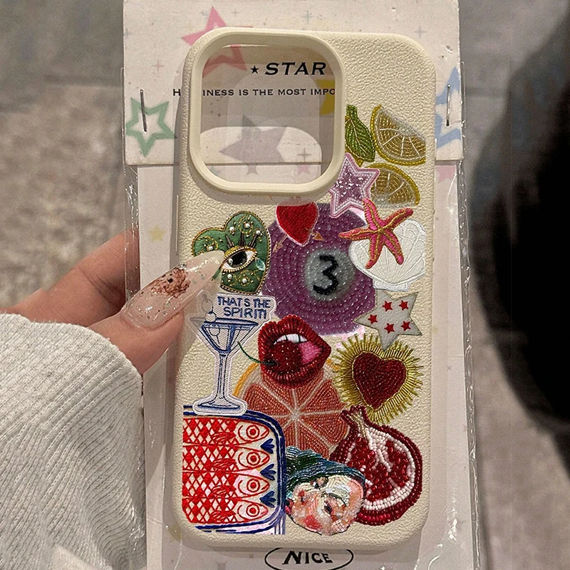 Ocean Lips Element Pattern Phone Case Cover