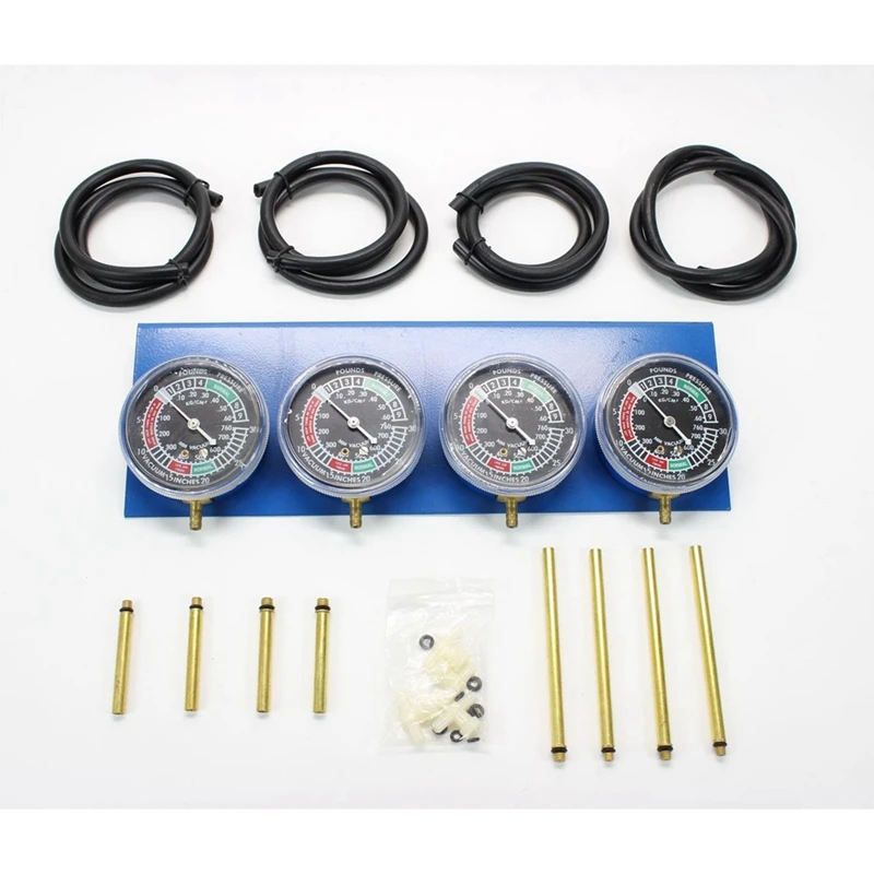 Hot-A015-2 Set Four-Cylinder Hose Vacuum Balance Instrument Universal Vacuum Balance Instrument For Motorcycles