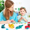 36 Colors Air Dry Plasticine Modeling Clay for Children Polymer Educational 5D Toy for Kids Gift Play Light Playdough Slime 5