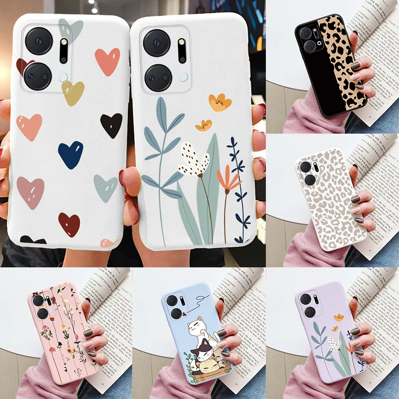 iPEAK Custodia per HONOR X7a Telefono (6,75 pollici) in pelle Flip
