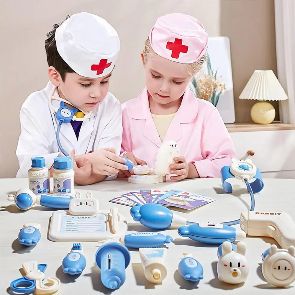 Trousse De Médecin Wee MD B. Toys – Jeu D’imitation 14 Pièces Avec Sons Et Lumières, Dès 18 Mois