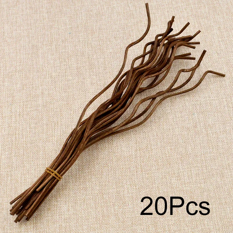 Description Picture 4 of item20pcs Wavy Rattan Diffuser Sticks Nordic Simple Aroma Reed Home Decor For Diffuser Oil Sticks Replacement Refill Air Freshener