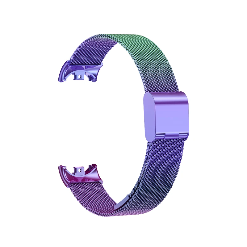 Sleek Stainless Steel Milanese Bracelet Strap - Premium Metal Wristband Accessory