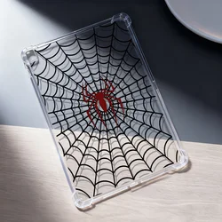 Spider - Man Web Trend Crystal Clear Tablet Case - Cool Trendy Style Protection - Tab S6 Lite 2024 (EO85)