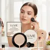 Glow Foundation Cushion, Mushroom Head Air Cushion BB Cream Face Makeup Foundation, Concealer Long-Lasting Even Skin Tone