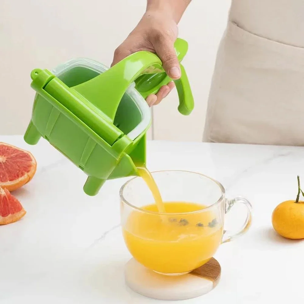 Juicer,Juicer Machine Manual， Fruit and Vegetable Presser Lemon Citrus  Juice Extractor by Hand Cold Press Mechanical Squeezer Lever Mechanism No