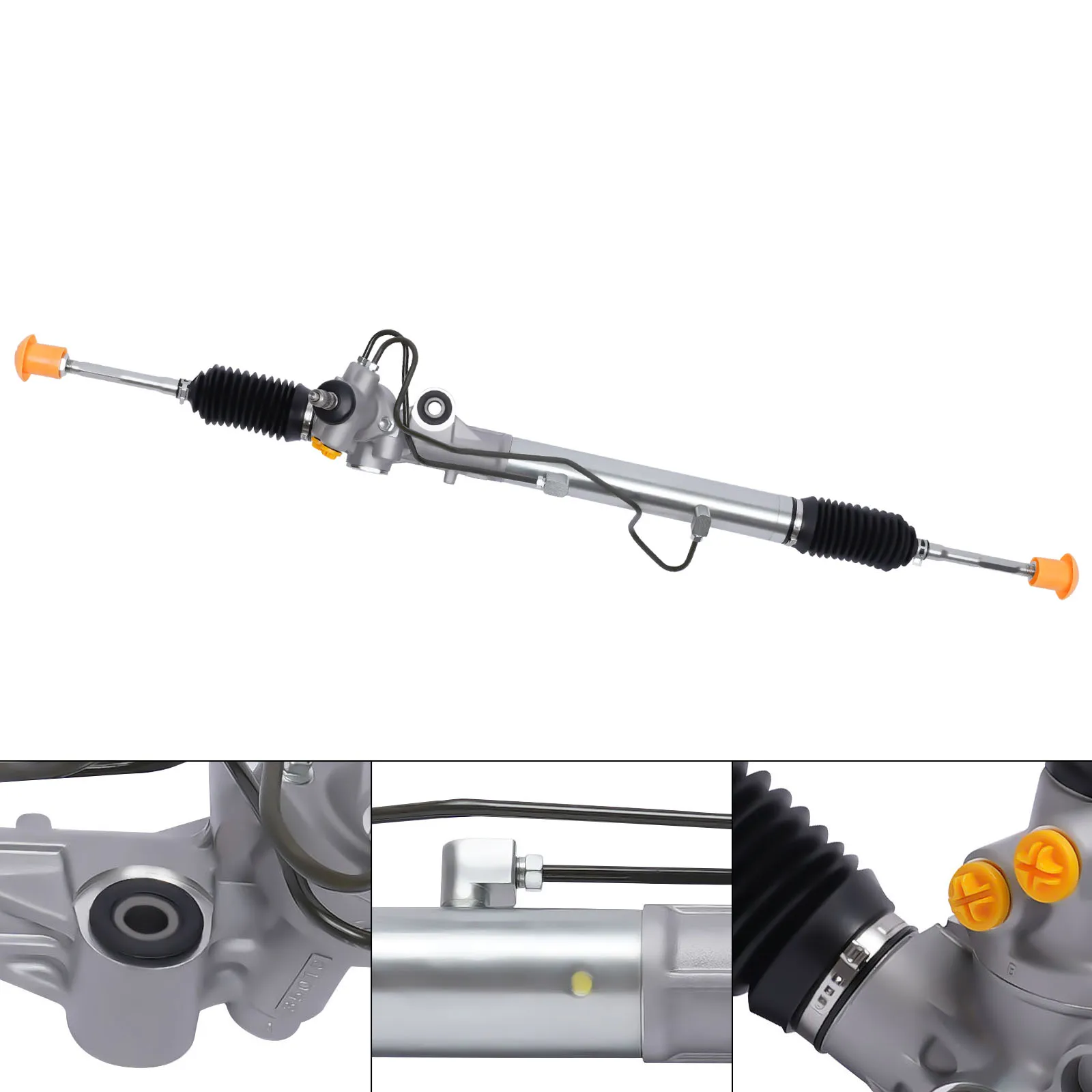 

For Toyota Tacoma 2WD 5-Lug 1998 1999 2000 2001 2002 2003 2004 2.4L 3.4L Power Steering Rack And Pinion Aluminum, Iron