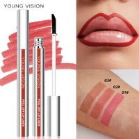 YOUNG VISION Tear-Off Lip Liner Peel-Off Lip Liner Matte Smudge-Free Hook & Loop Lip Pencil Makeup Pencil 3 color 2