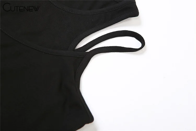 Y2K Suspender Sexy Patchwork Tank Top Women Summer Camisole Sleeveless Slim Vest Casual Solid Lady Streetwear New