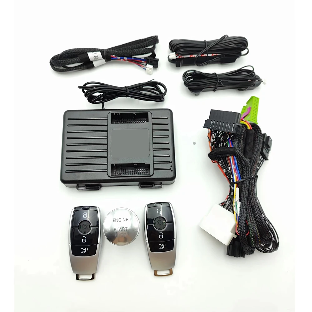 

For Mercedes Benz 2006-08 R W251 Car Add Push Start Stop Remote Start and Keyless Access System New Remote Key Car Modification