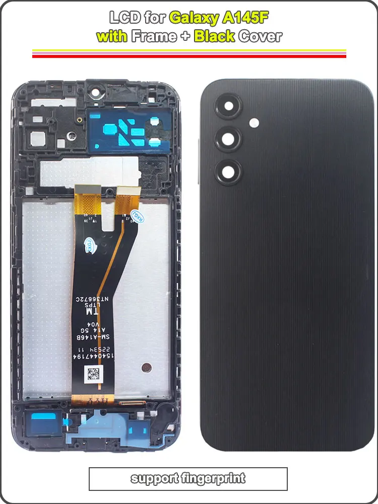 High-Quality LCD Display Touch Screen Digitizer Assembly Replacement for Samsung Galaxy A14 4G