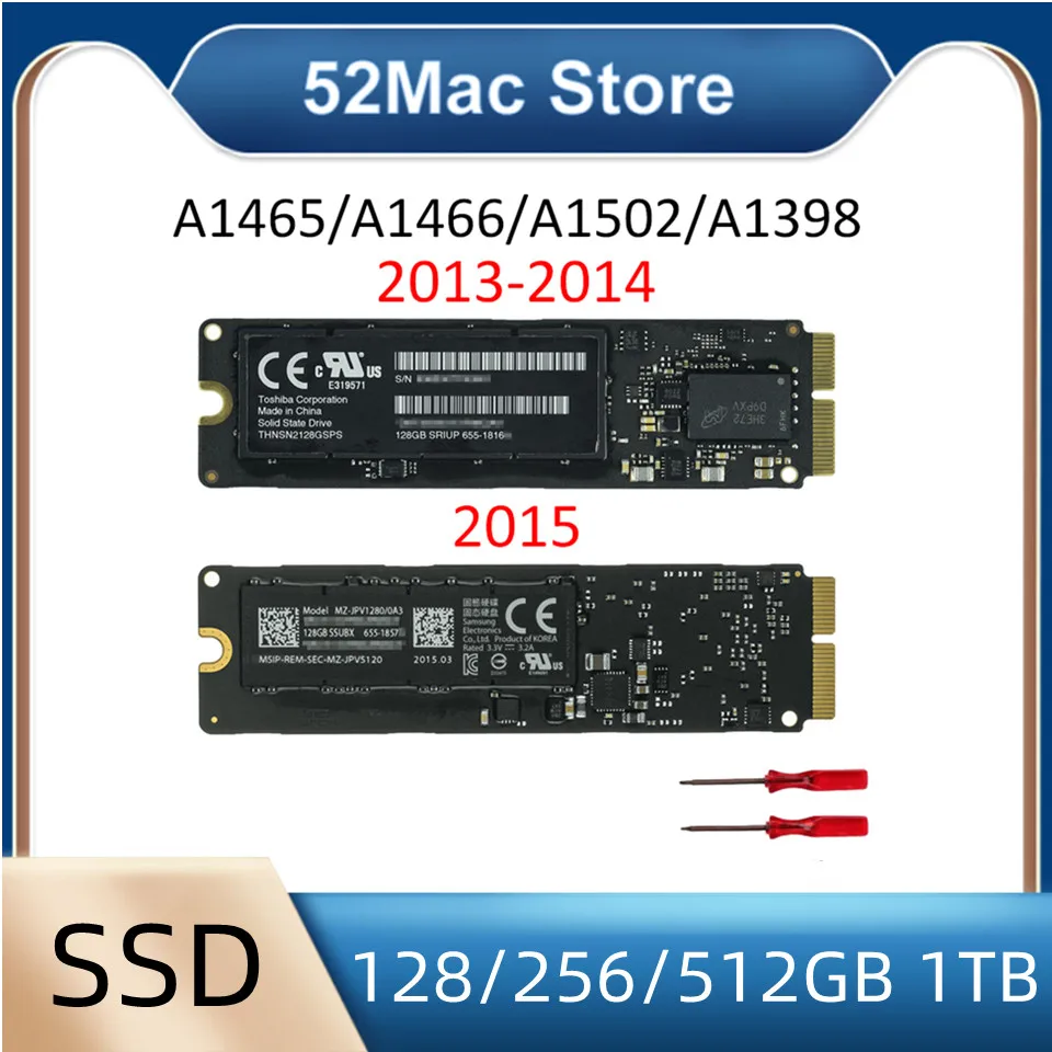 Genuine 128/256/512gb 1tb 1t Ssd Flash Solid State Drives For Apple