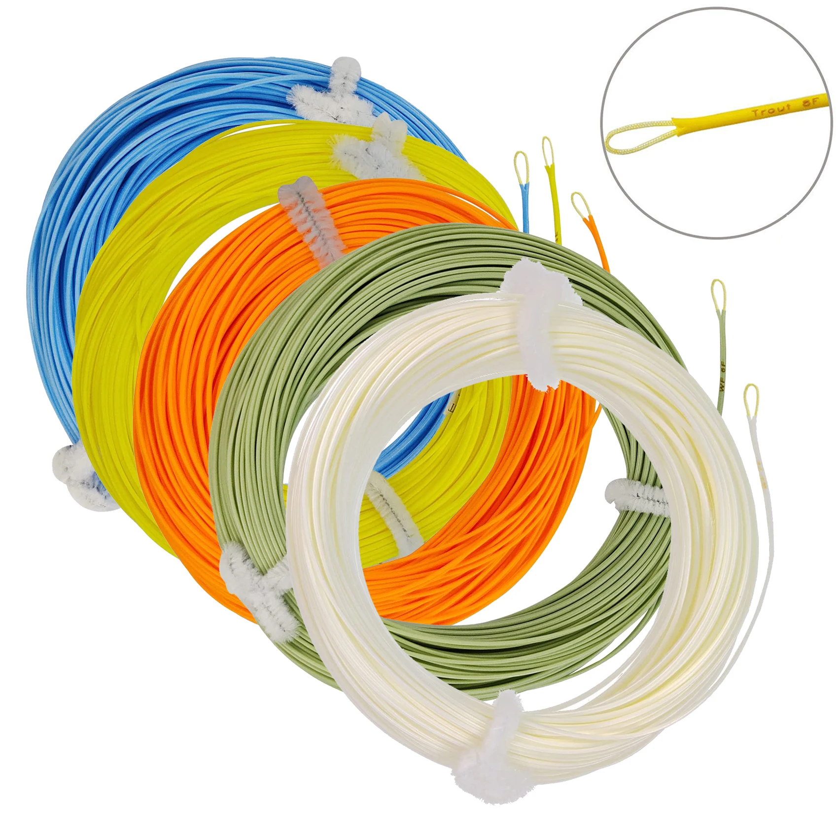 Aventik Float Fly Line Backing Leaders Tippet Combo