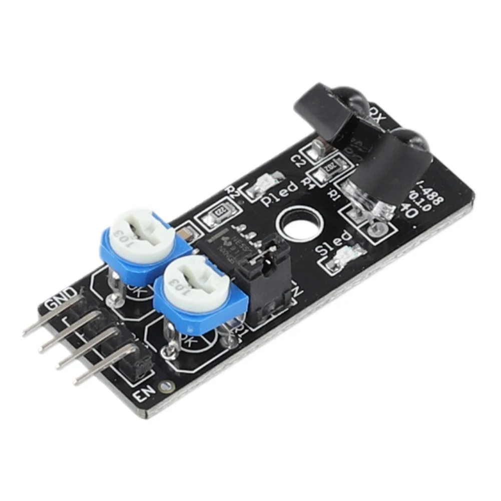 KY-032 스마트 자동차 장애물 회피 센서 4핀 지능형 자동차 장애물 회피 센서 DC3.3-5V DIY 스마트 자동차 로봇용