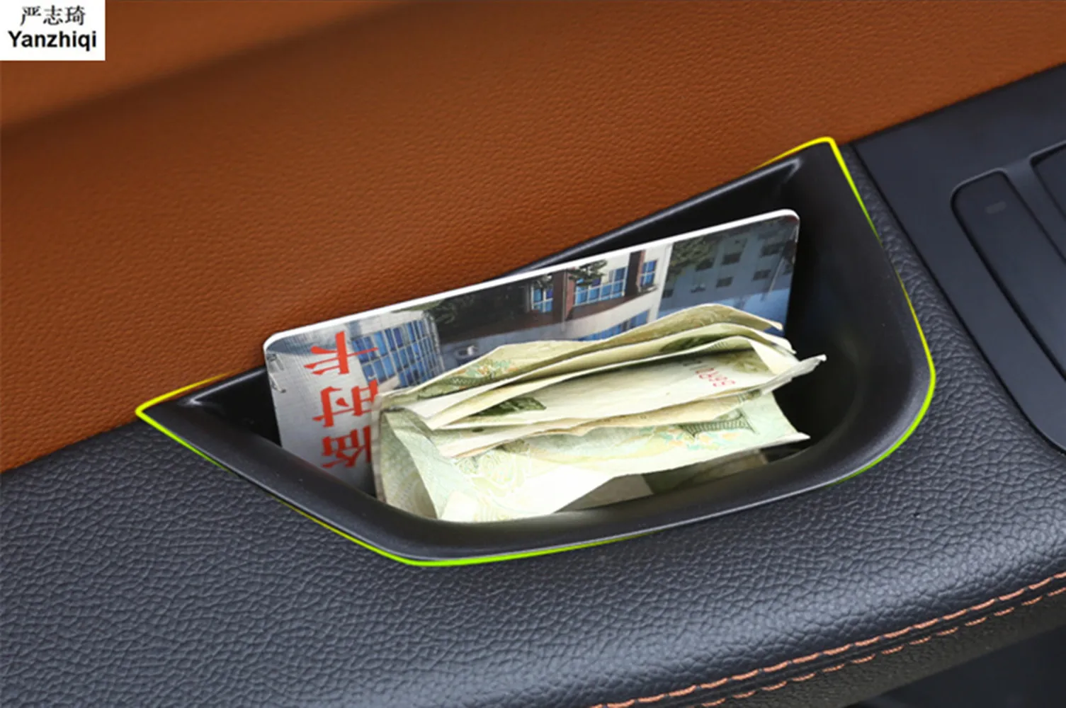 

Бесплатная доставка, 2 шт./партия, коробка для хранения передней двери, коробка для хранения, автомобильный Стайлинг, автомобильные наклейки для Alfa Romeo Giulia 2017 2018