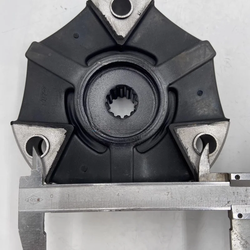 Yanmar 25/30/45/50 Engine Rubber Coupling Disc for Kubota 155/161 Hydraulic Pump Connection Excavator Part