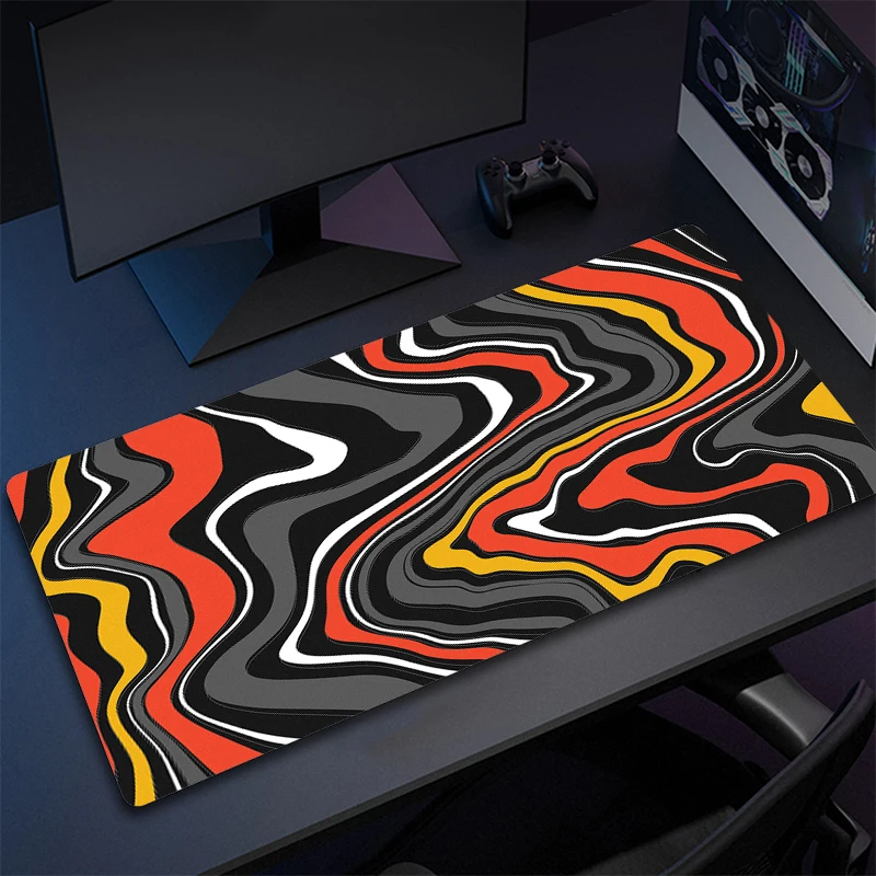 thumbnail image 1 of Alfombrilla grande para ratón de juegos XXL Strata Liquid, alfombrilla de escritorio de goma antideslizante, alfombrilla para ratón del juego, alfombrillas para teclado de ordenador, alfombrilla grand, 1 of 5
