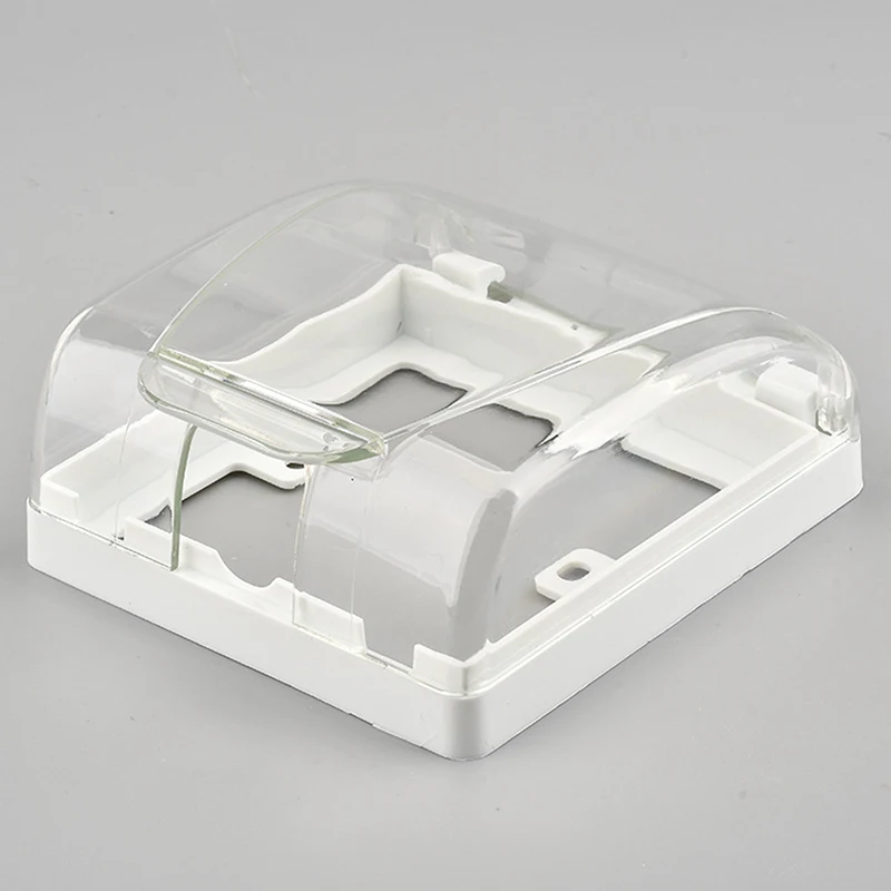 1PC 86 Type Outdoor Socket Waterproof Box Electric Plug Cover Rainproof Cover For Charging Pile Socket Switch Protection