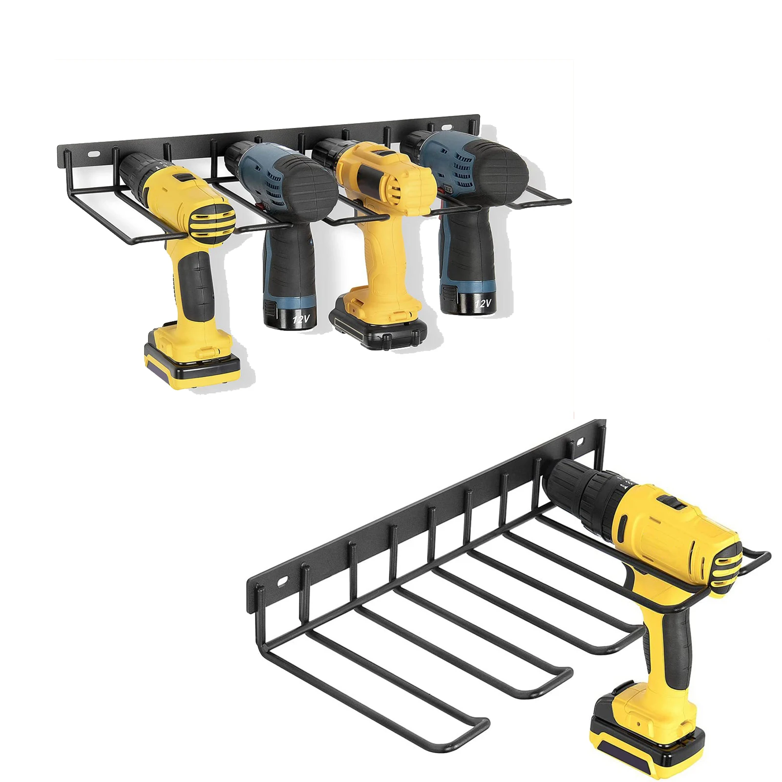 Hand power tool organizer rack wall mounted workshop garage mobile tool rack heavy duty power drill holder tool organizer wrench organizer screwdriver organizer power tool holder