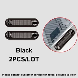 Red Magic Phone Dustproof Net Stickers with Earpiece Speaker Hole Metal Mesh Cover - RedMagic 9 Pro Plus (2 PCS Black)