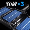 Super Bright Outdoor Solar Lights Motion Sensor Waterproof Street Lamp 800 LED for Lighting Decor Yard with Garden Wall Light 3