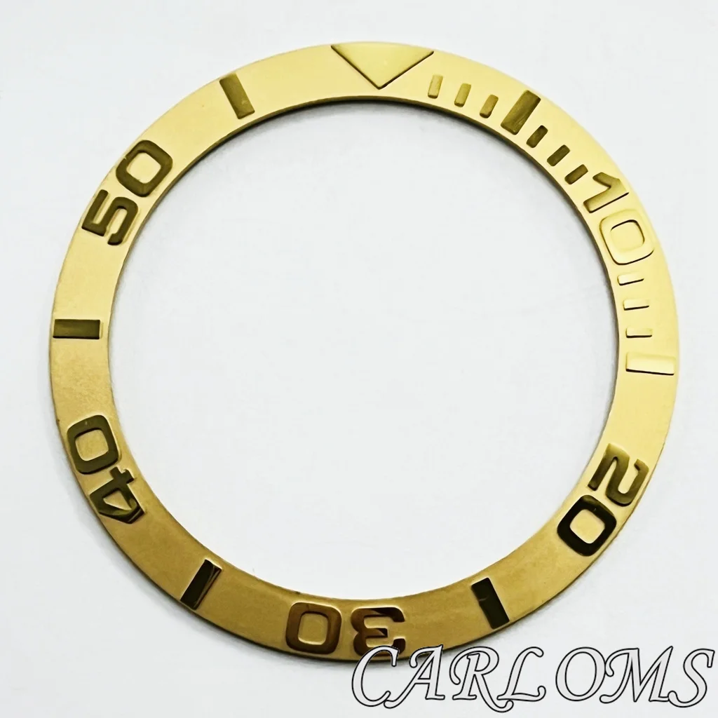 Premium Black Rose Gold Multicolor Ceramic GMT Bezel Insert
