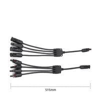 Connecteur de câble de panneau solaire 30A 1000V MC3/4, connecteur mâle femelle avec fusible à Diode solaire IP67 pour panneau séparateur solaire de branche T Y 3