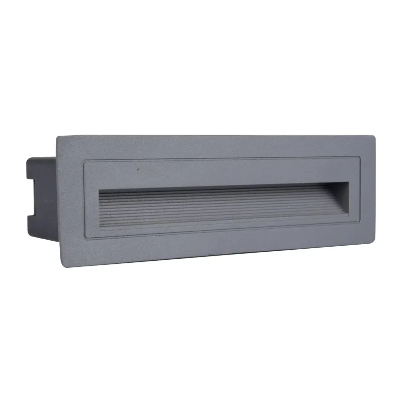 Recessed Waterproof Led Wall Lamp AC110V 220V Indoor Outdoor Stair Case Light Stairway Pathway Hallway Lamp