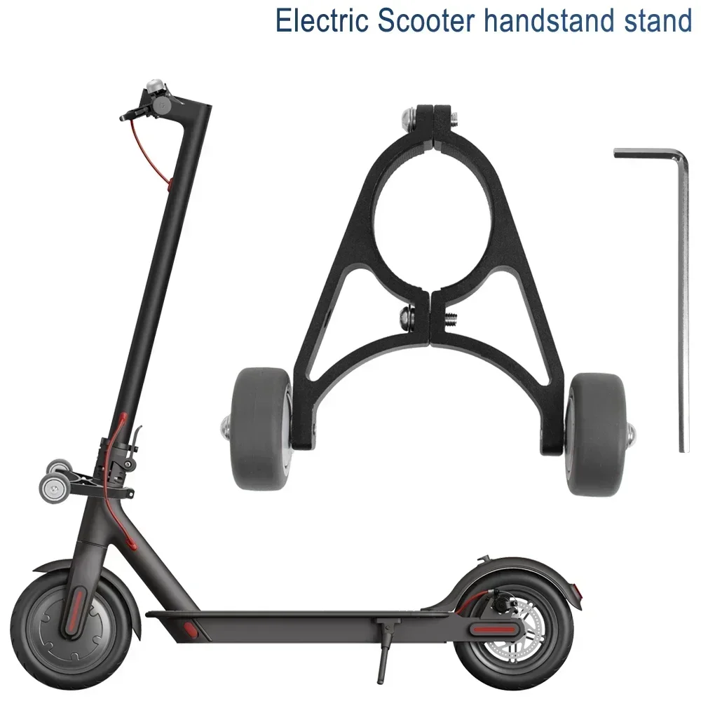 Description Picture 4 of itemFor Ninebot F40 F20 E-Scooter Auxiliary Small Wheel Handstand Inverted Folding Bracket for Iconic Brand M365/Pro/Pro2/1S/Mi3/4 Lite