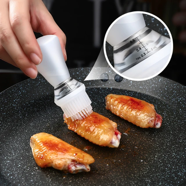 Szilikon Olajkefe Olaj Palack Grill Szerszámok Mézes Kefe Sütés Tészta Palacsinta Kefék Konyhai Sütő Kiegészítők - Image 3