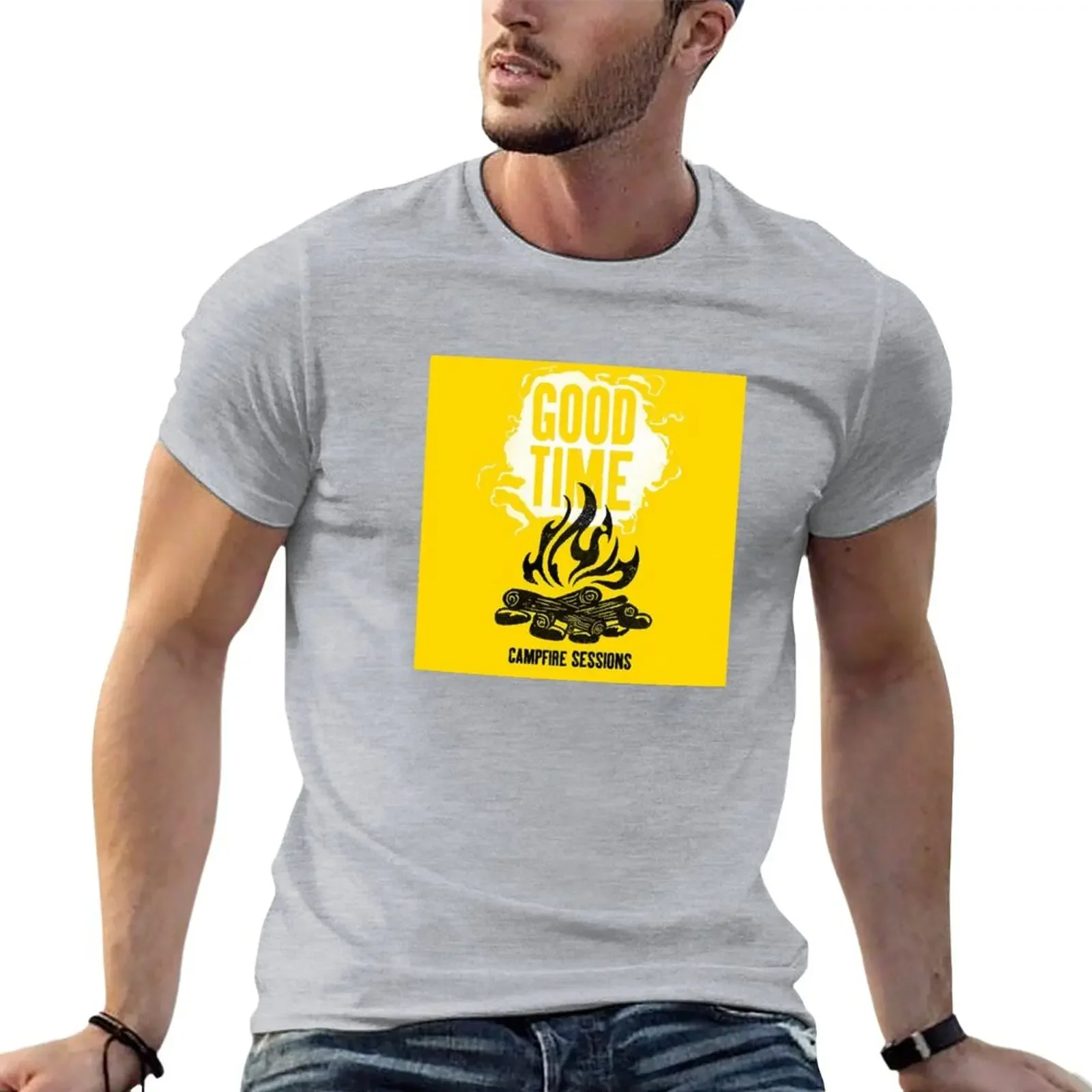 

Niko Moon- Good Time Campfire Sessions T-Shirt quick drying plain sweat plain white t shirts men