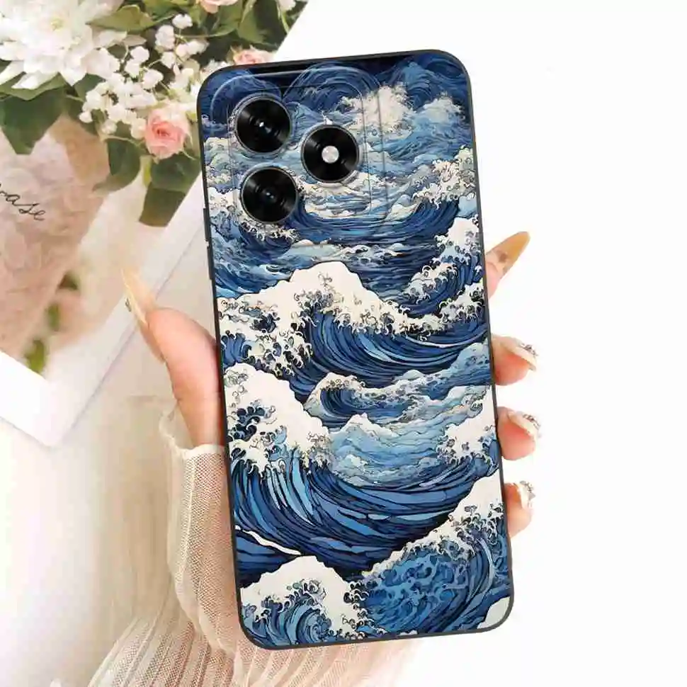 Cute Rabbit Cartoon Silicone Phone Case, Soft Protective Cover