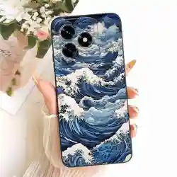 Cute Rabbit Cartoon Silicone Phone Case, Soft Protective Cover for Honor X5c Plus (TYhei2388)