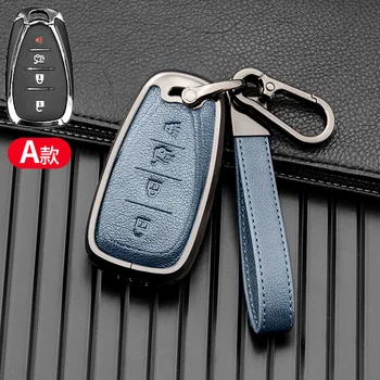 Custodia per chiave auto per Chevrolet Cruze Spark Sonic Camaro Volt Bolt Trax Malibu Captiva Lacetti Aveo 2 3 4 5 Button - Custodia per chiave auto Fob Shell per Chevrolet Cruze Spark Sonic Camaro Volt Bolt Trax