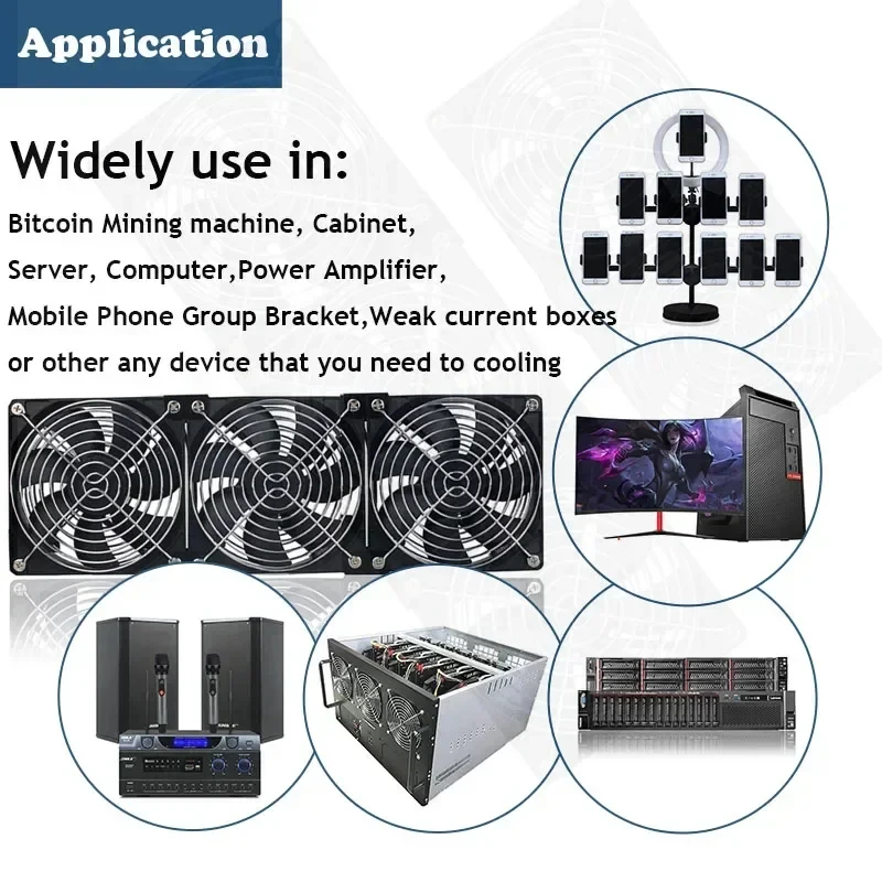 Multifunctional Exhaust Fan 220V for Workstation Cooling
