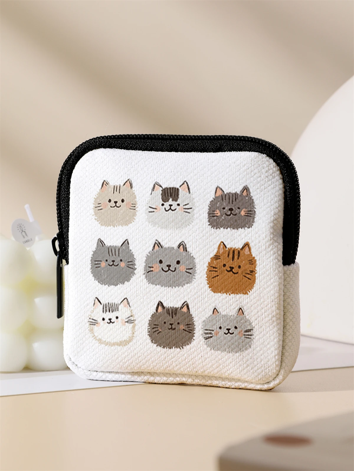 Large capacity coin wallets with cat patterns, digital printed wallets, and storage bags are ideal choices for gift giving