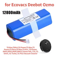 9800mAh 14.4V Robot Vacuum Cleaner Sweeper Replacement Batteries For Ecovacs Deebot X1 Ozmo T5 T8 T9 950 DX9G DX93 DX96 DLX11-54 1