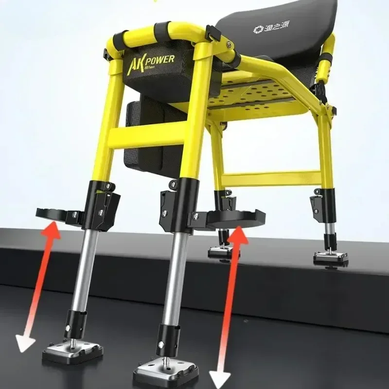 New AK Fishing Chair Wild Multifunctional Multi-terrain Folding Portable Lightweight Compact
