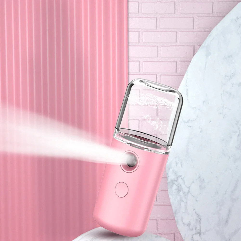 30ml Nano Facial Steamer Visual Water Tank USB Rechargeable Portable Face Steamer Handy Hydrating Sprayer for Eyelash Extensions