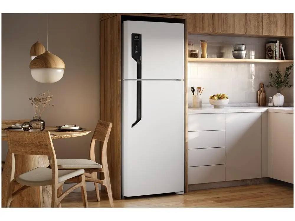 Geladeira/Refrigerador Electrolux Frost Free Duplex Branca 480L Efficient TF71 - 110V 2