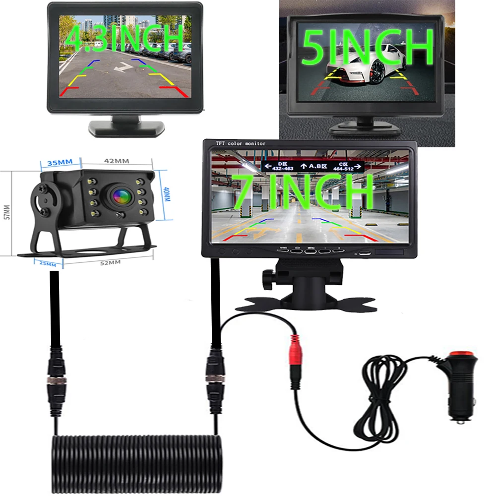 système de moniteur de caméra de recul