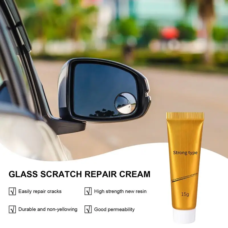 

Car Glass Polishing Cream Traceless Car Scratch Remover For Deep Scratches Non-Yellowing For Scratch Repair Wax Car Care