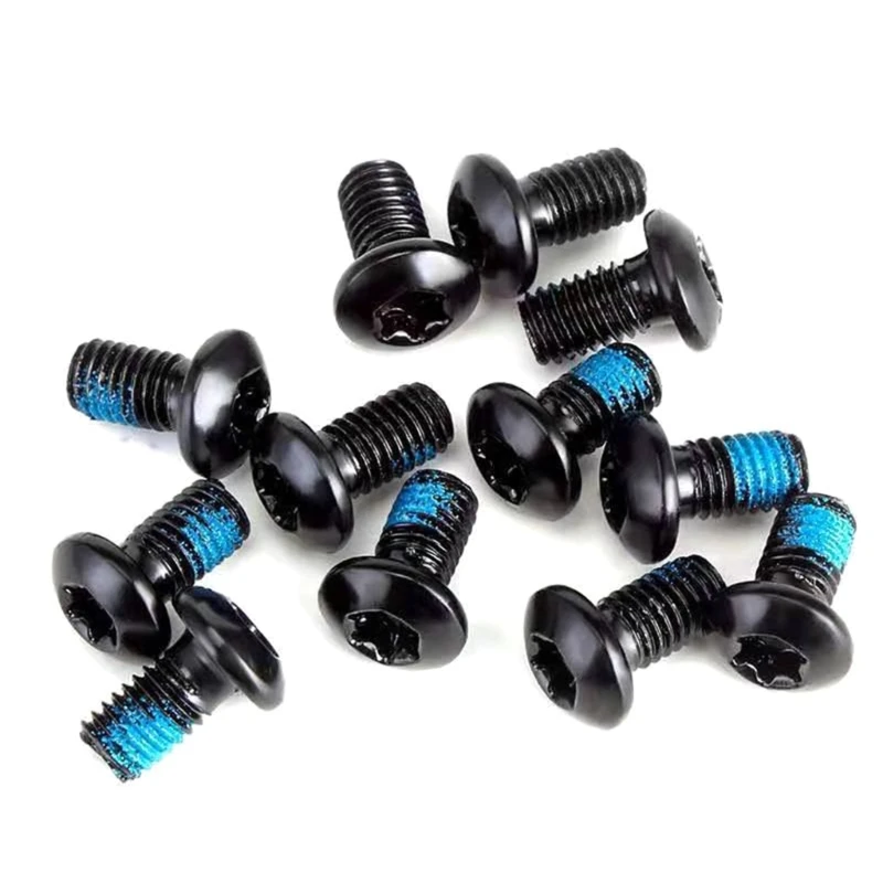 도로 자전거 및 산악 자전거용 20개 M5x10mm 자전거 디스크 브레이크 볼트