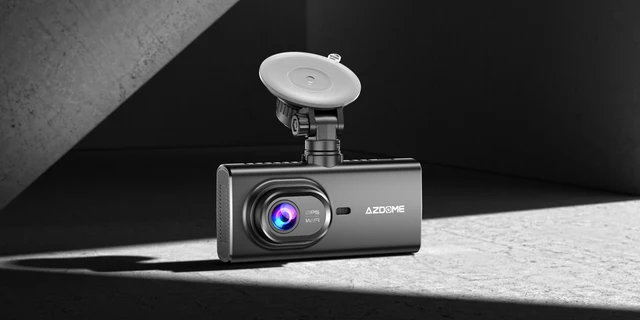 AZDOME M560-3CH Car DVR 3 Channel Dash Cam 4inch Touch Screen 64GB/128GB  eMMC Storage