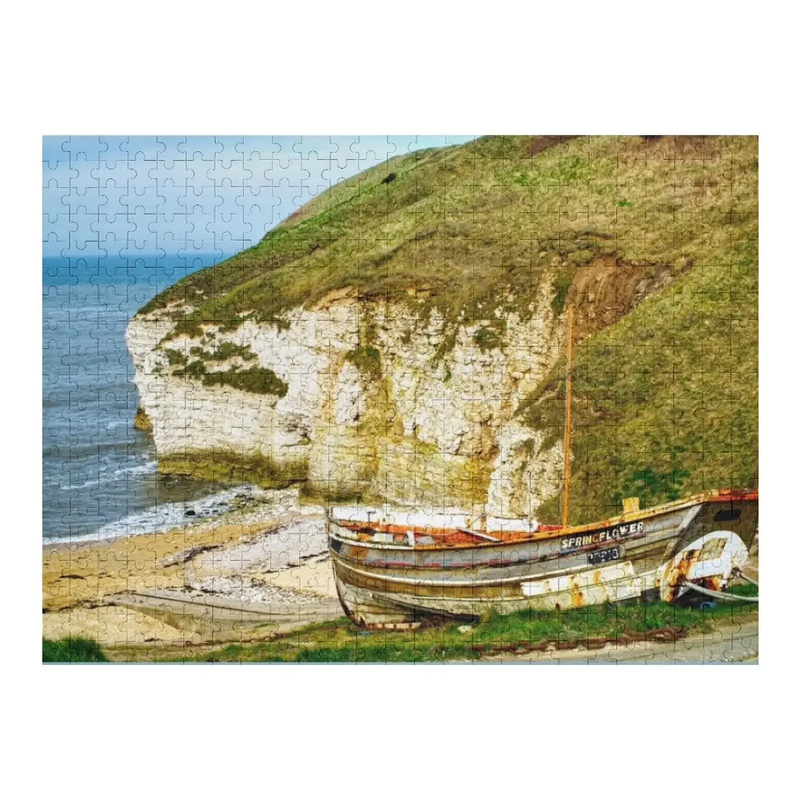 Flamborough North Landing Jigsaw Puzzle Custom Child Custom Wooden Name Puzzle landing page